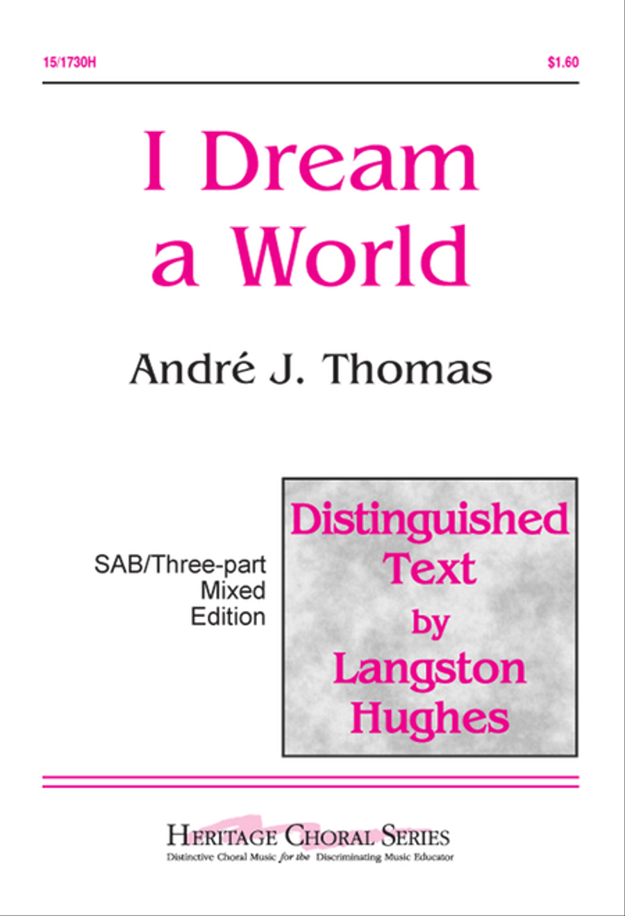 I Dream a World - SAB