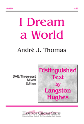 Book cover for I Dream a World