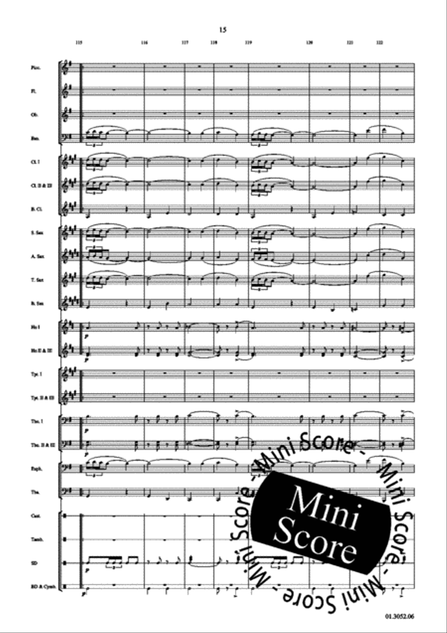 La Fiesta La Fiesta Concert Band scores gallery preview page 19