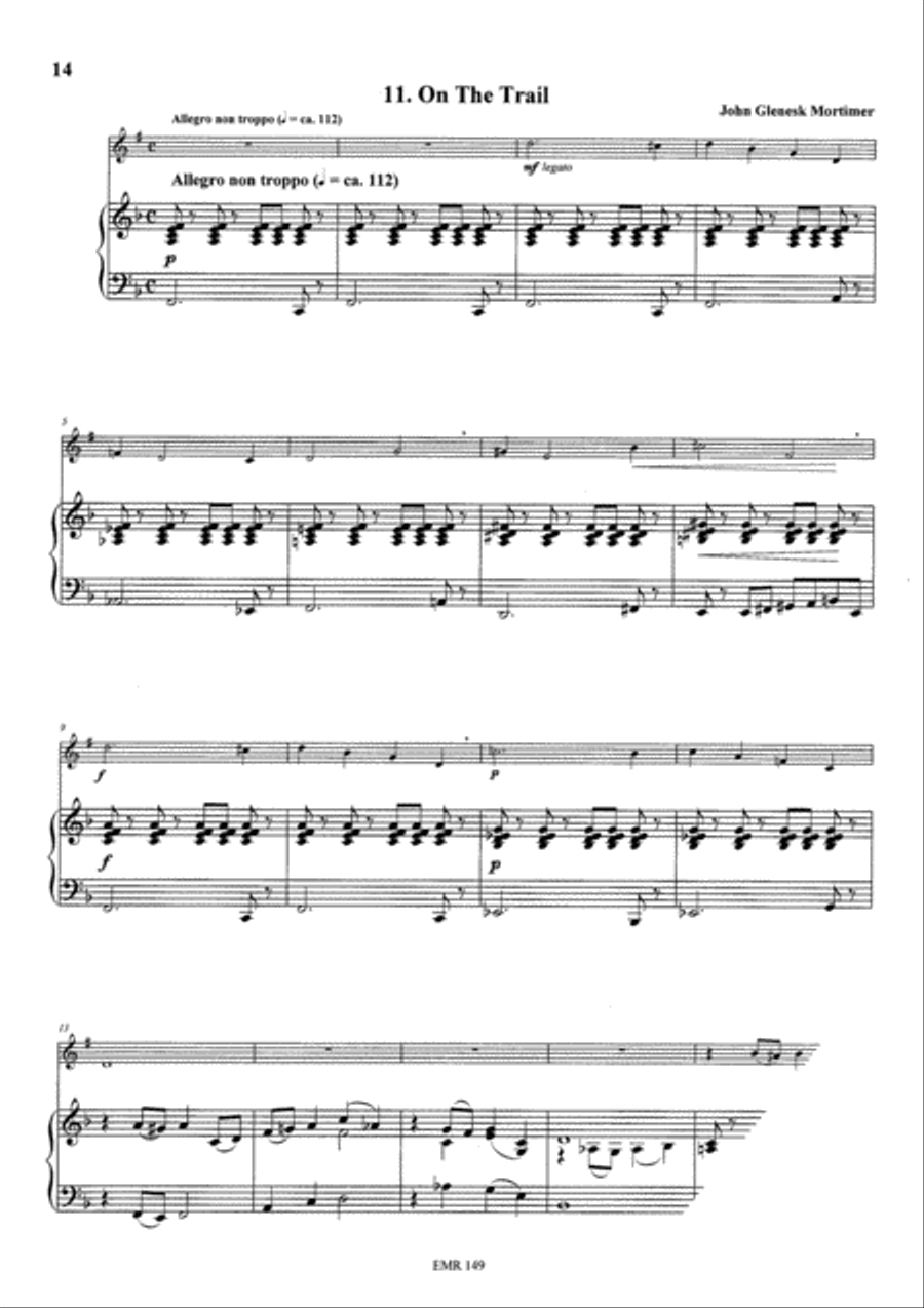 Solo Pieces Vol. 2 Trumpet Solo scores gallery preview page 8