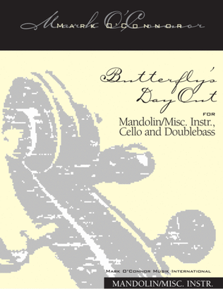 Book cover for Butterfly's Day Out (mandolin part - mandolin/misc. instr., cel, bs)