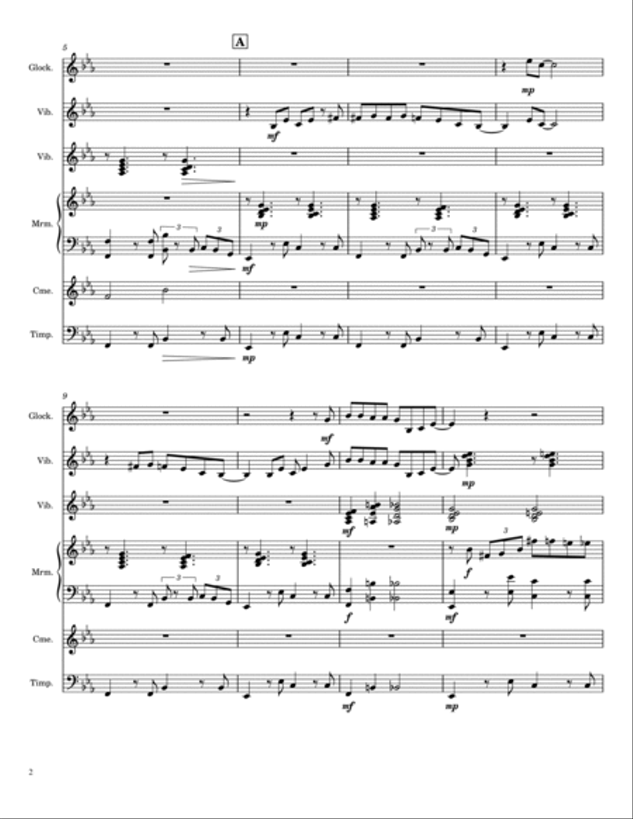 Santa Baby Chamber Music scores gallery preview page 2