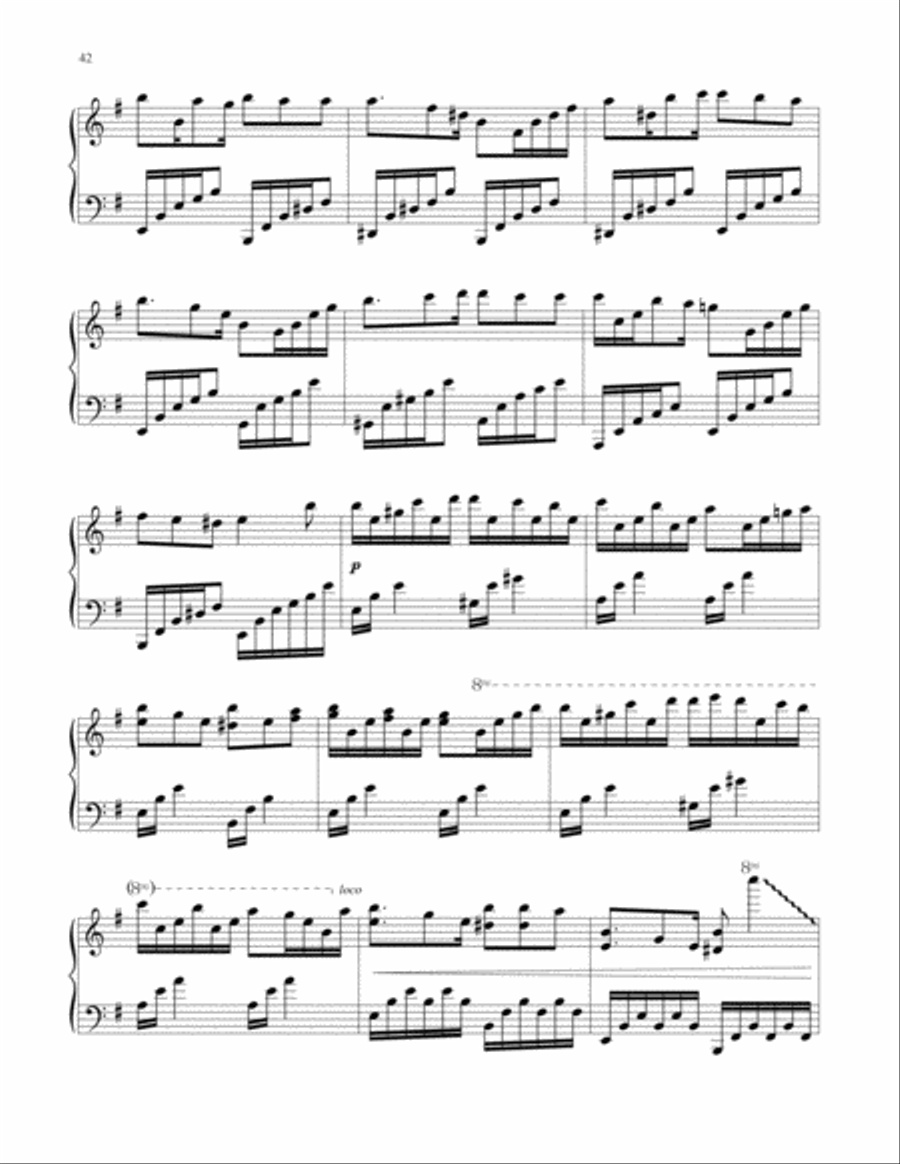 Piano Weavings Volume 2 Piano Solo scores gallery preview page 43