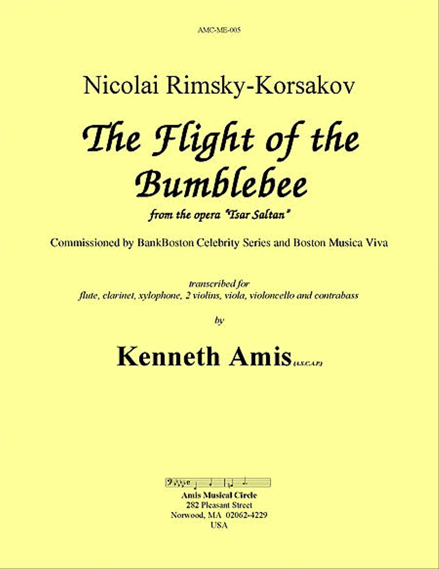 The Flight of the Bumblebee Small Ensemble scores gallery preview page 1