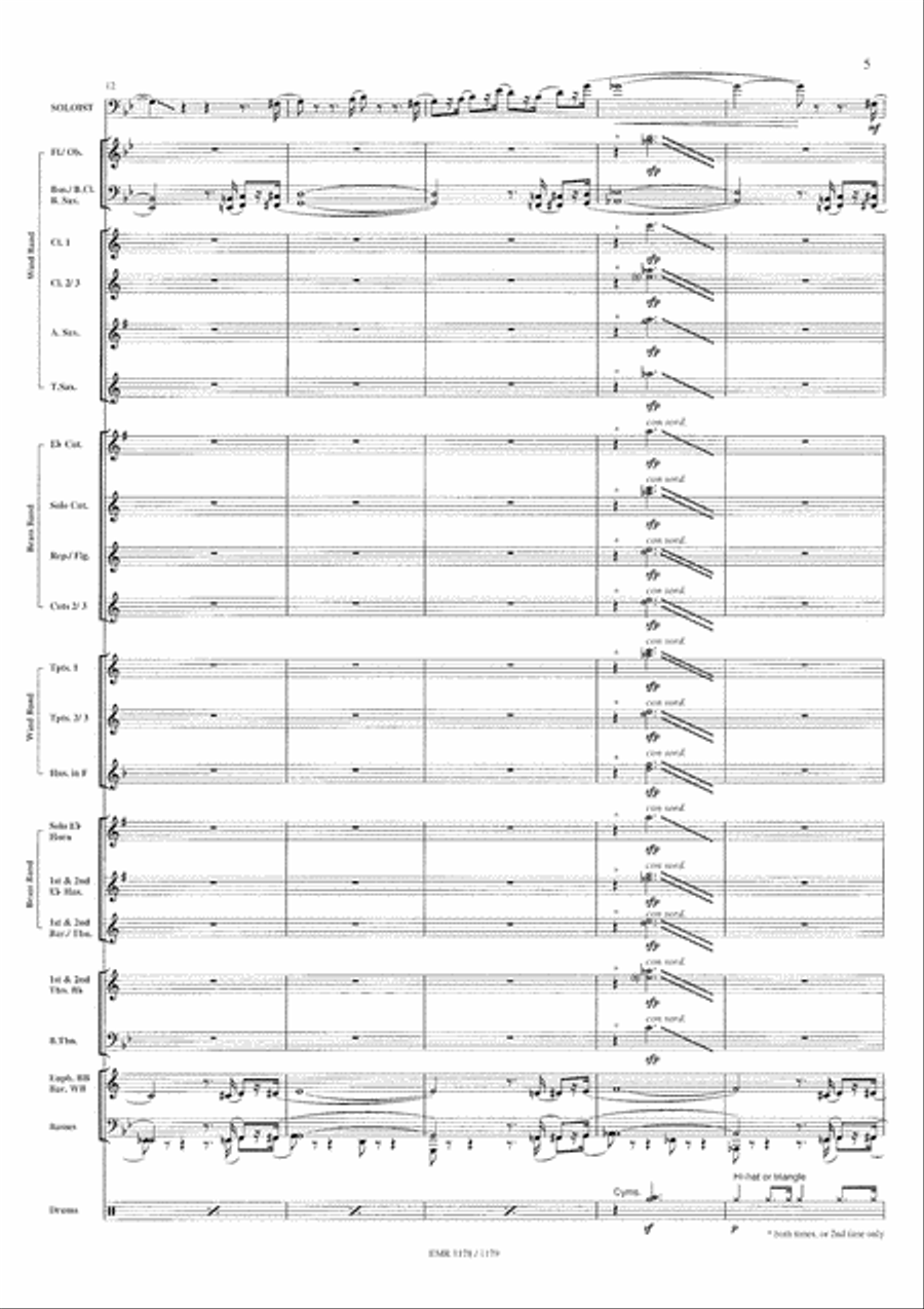 The Pink Panther The Pink Panther Concert Band scores gallery preview page 6