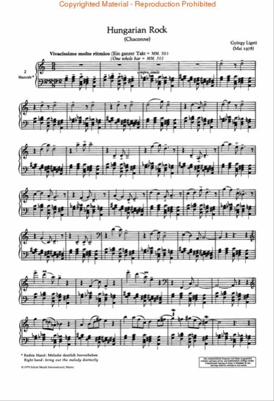Hungarian Rock Harpsichord scores gallery preview page 2