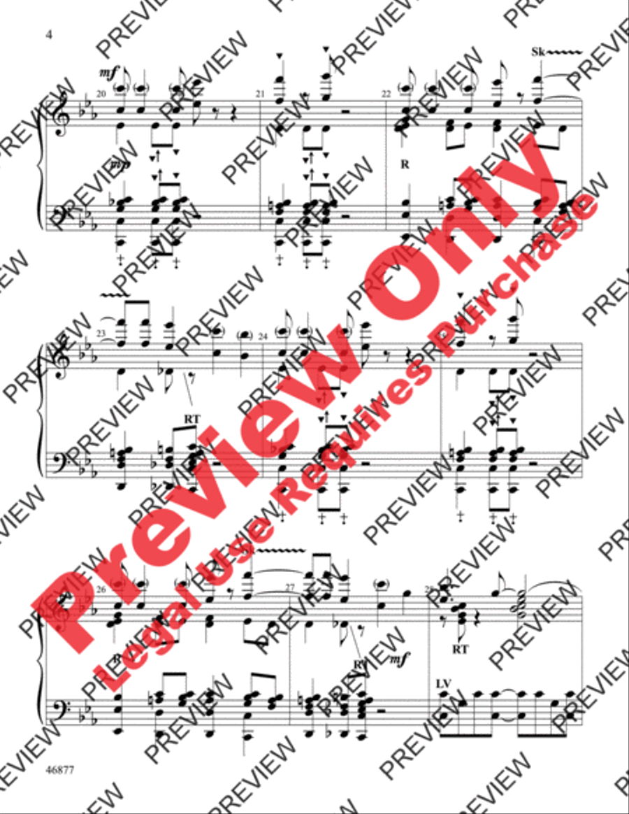 Elijah Rock Handbell Choir scores gallery preview page 4