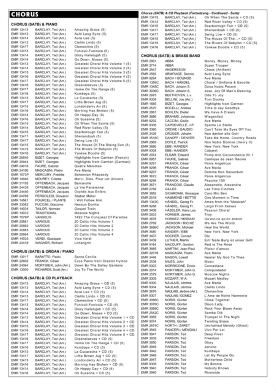 Ave Maria 4-Part scores gallery preview page 7