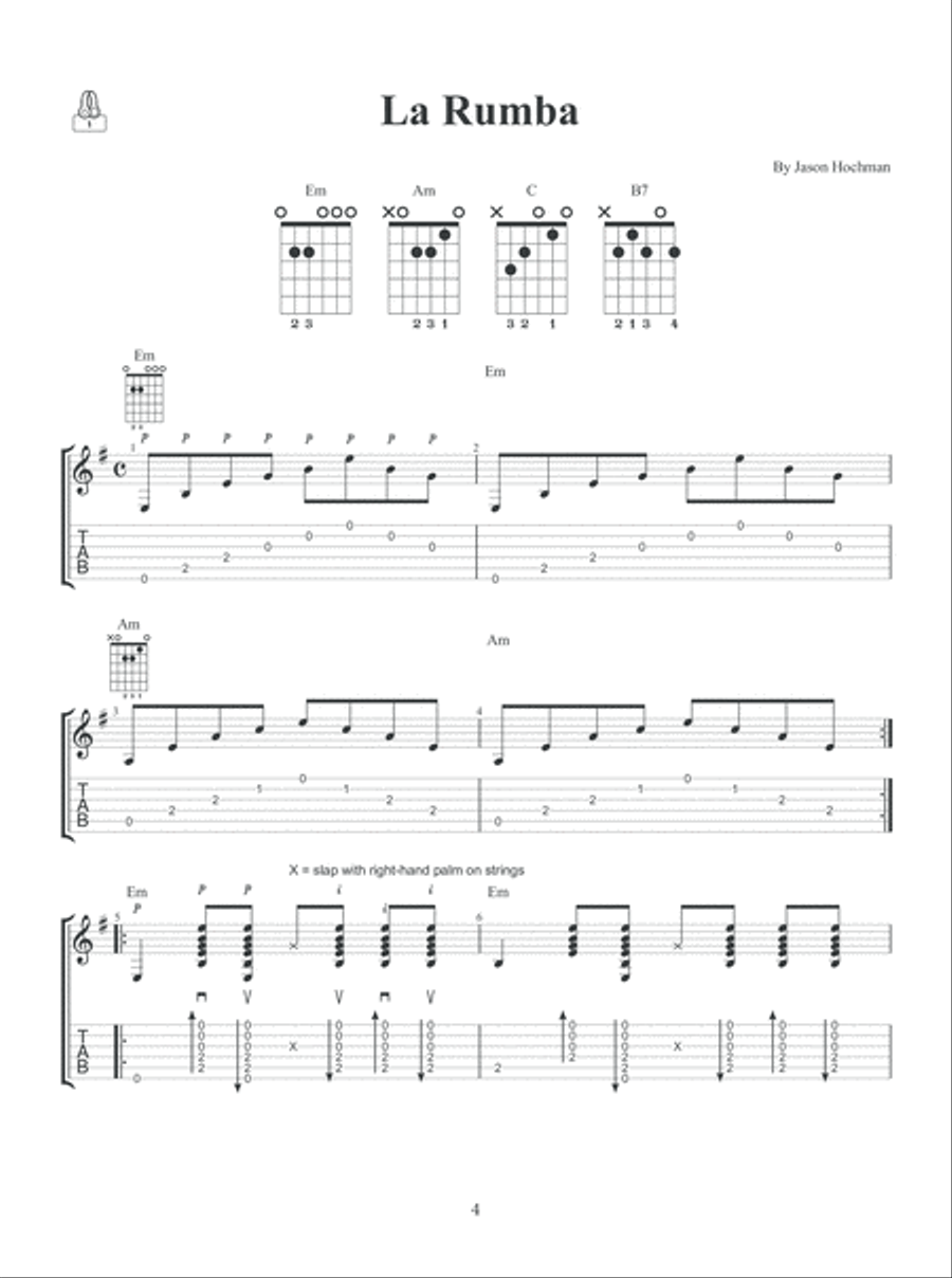 Classical and Flamenco Guitar Solos and Etudes Lute scores gallery preview page 5