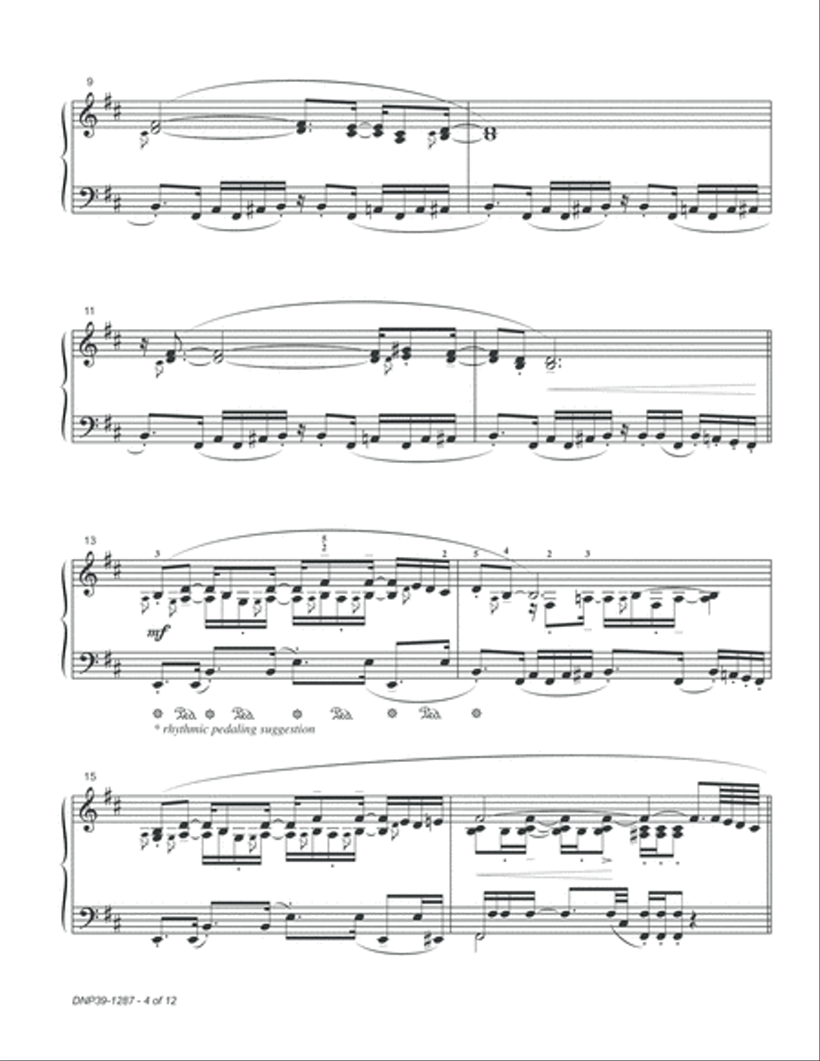 Sassy Sassy Piano Solo scores gallery preview page 4