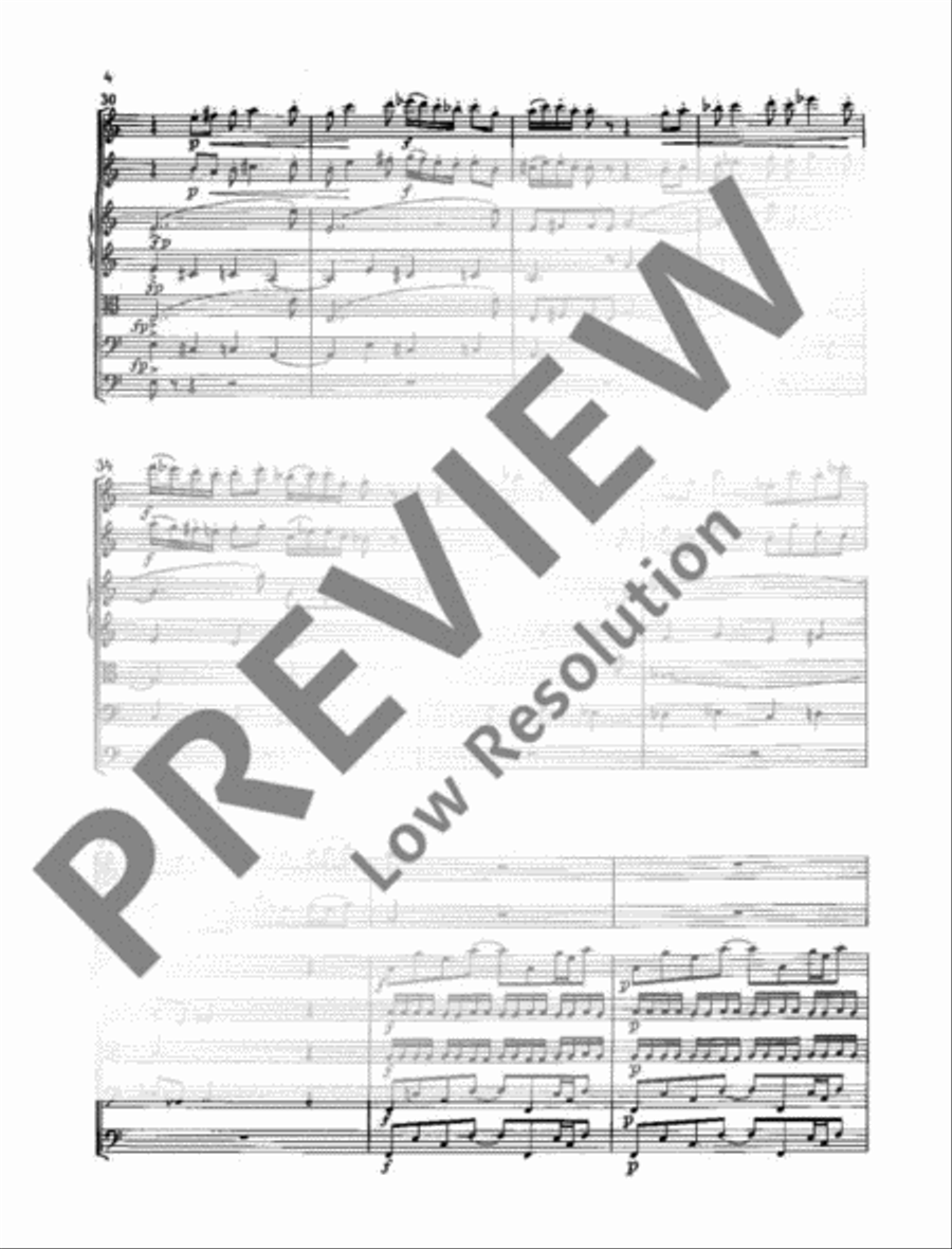 Divertimento giocoso Orchestra scores gallery preview page 7