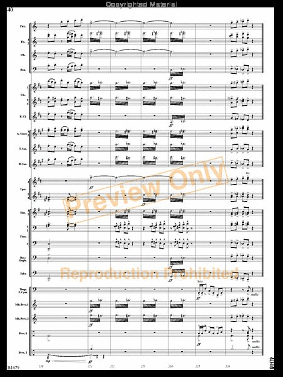 Gravity Wave Gravity Wave Concert Band scores gallery preview page 39
