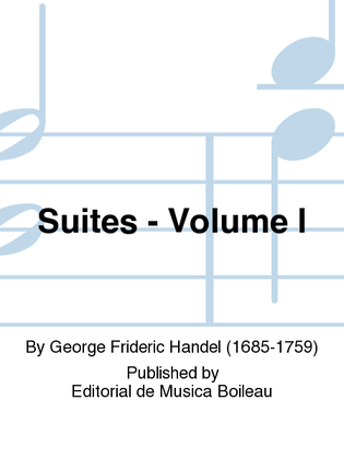 Book cover for Suites - Volume I