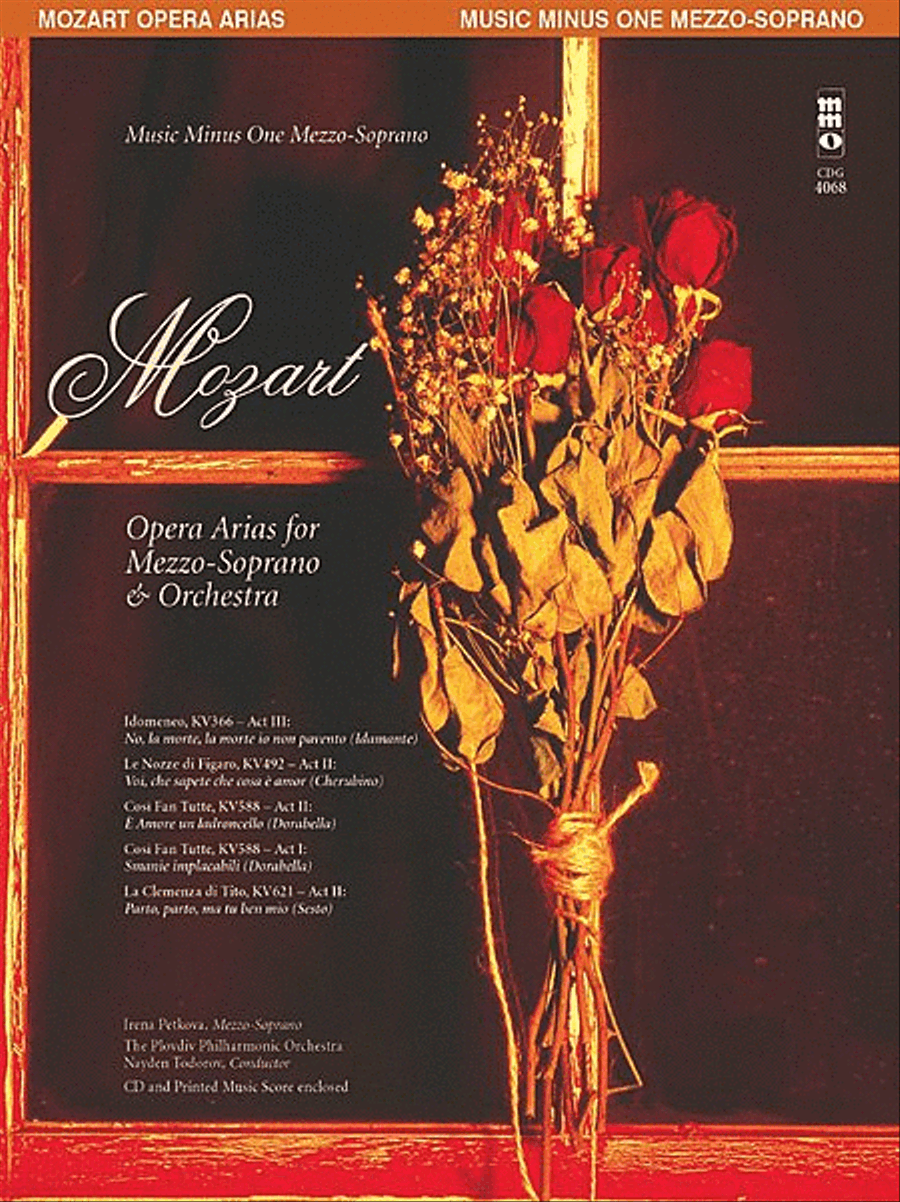 Mozart Opera Arias for Mezzo-Soprano and Orchestra Mezzo-Soprano Voice scores gallery preview page 1