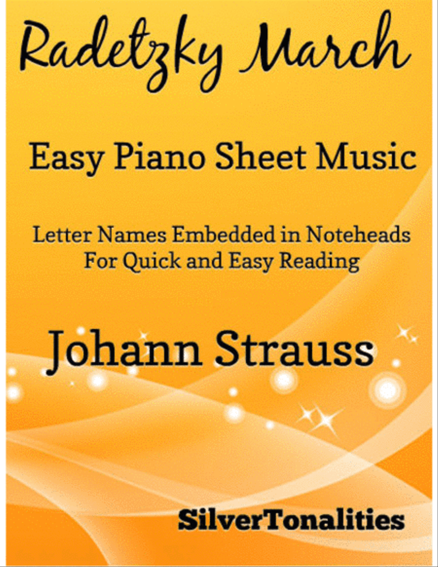 Radetzky March Easy Piano Sheet Music Easy Piano scores gallery preview page 1