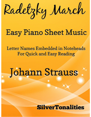 Radetzky March Easy Piano Sheet Music