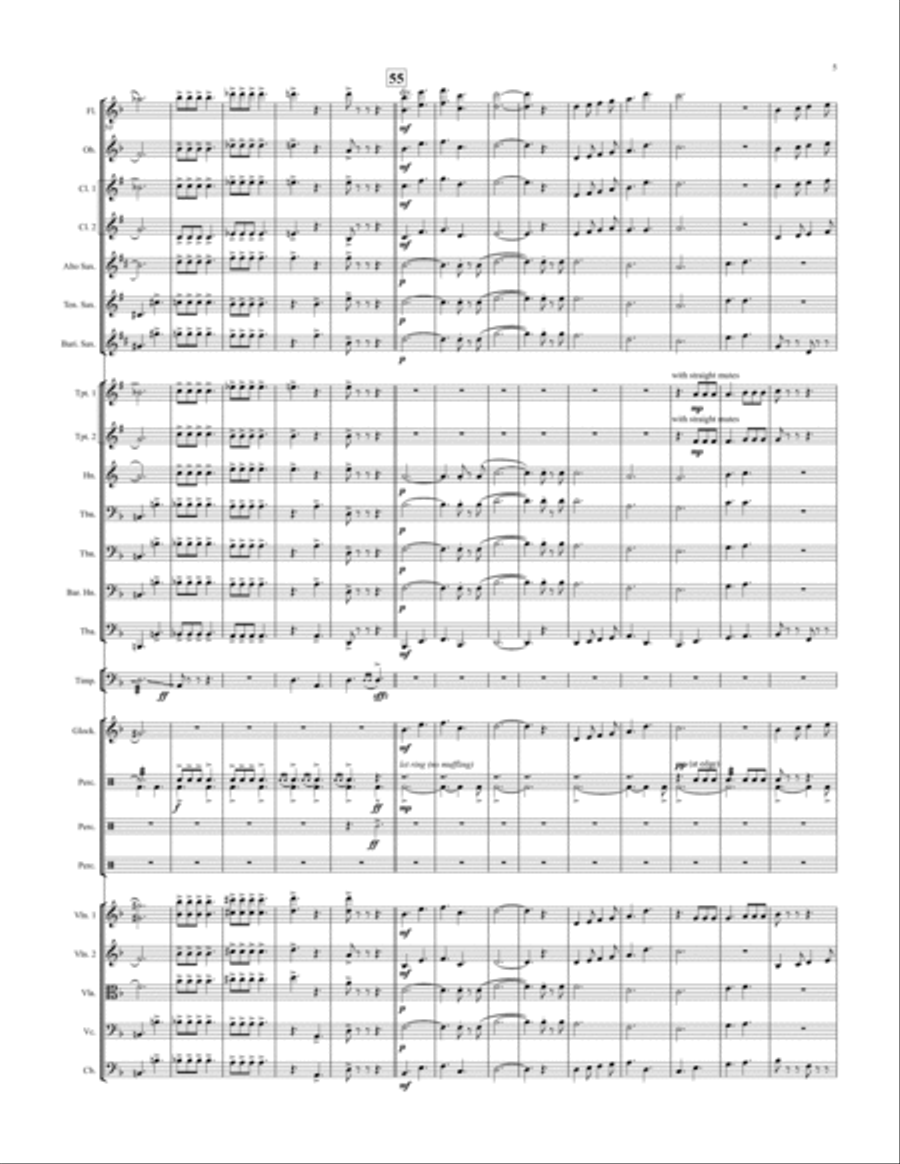 Last of the Buccaneers Concert Band scores gallery preview page 5