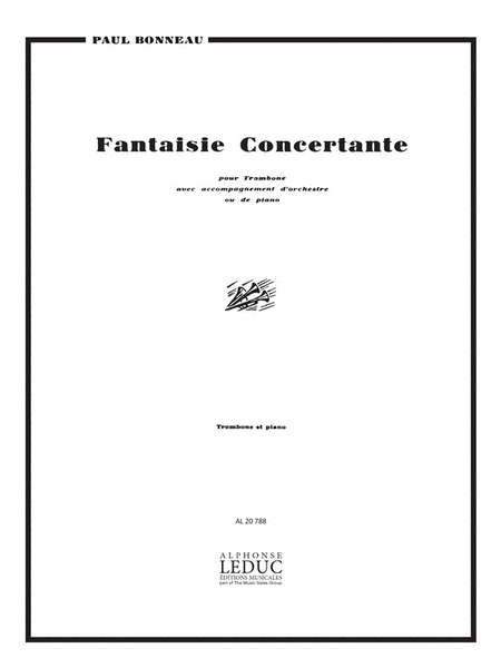 Fantaisie Concertante (trombone & Piano)