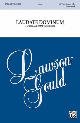 Book cover for Laudate Dominum