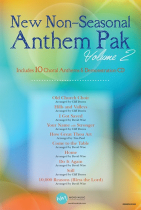 New Non-Seasonal Anthem Pak, Vol 2 - Anthem Preview Pak