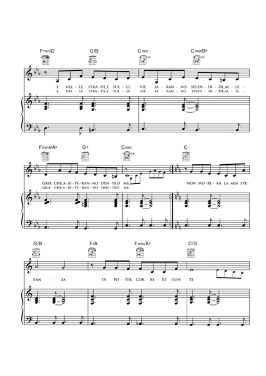 L'altra metà del cielo L'altra metà del cielo Voice scores gallery preview page 3