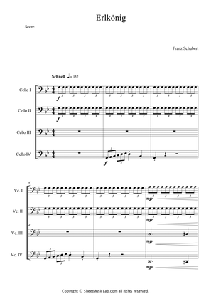 Book cover for Erlkonig Op. 1 (D. 328)