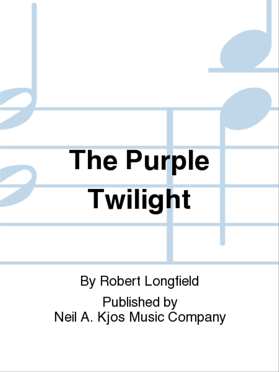 The Purple Twilight Concert Band scores gallery preview page 1