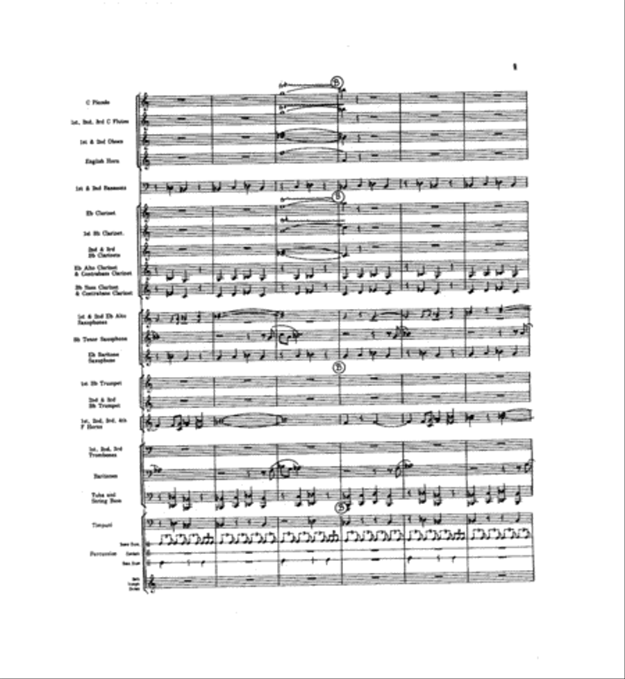 Caccia and Chorale Concert Band scores gallery preview page 8