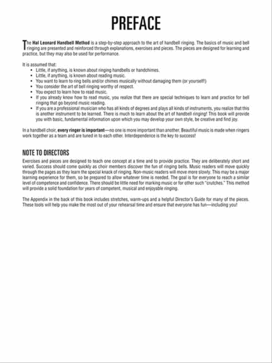 The Hal Leonard Handbell Method Handbell Choir scores gallery preview page 3