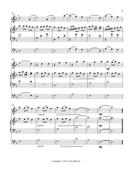 Carol of the Bells, for Piano, Violin and Cello image number null