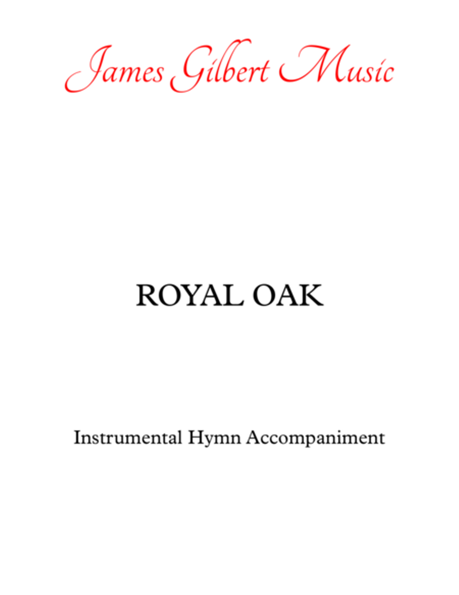 ROYAL OAK (All Things Bright And Beautiful) Small Ensemble scores gallery preview page 1