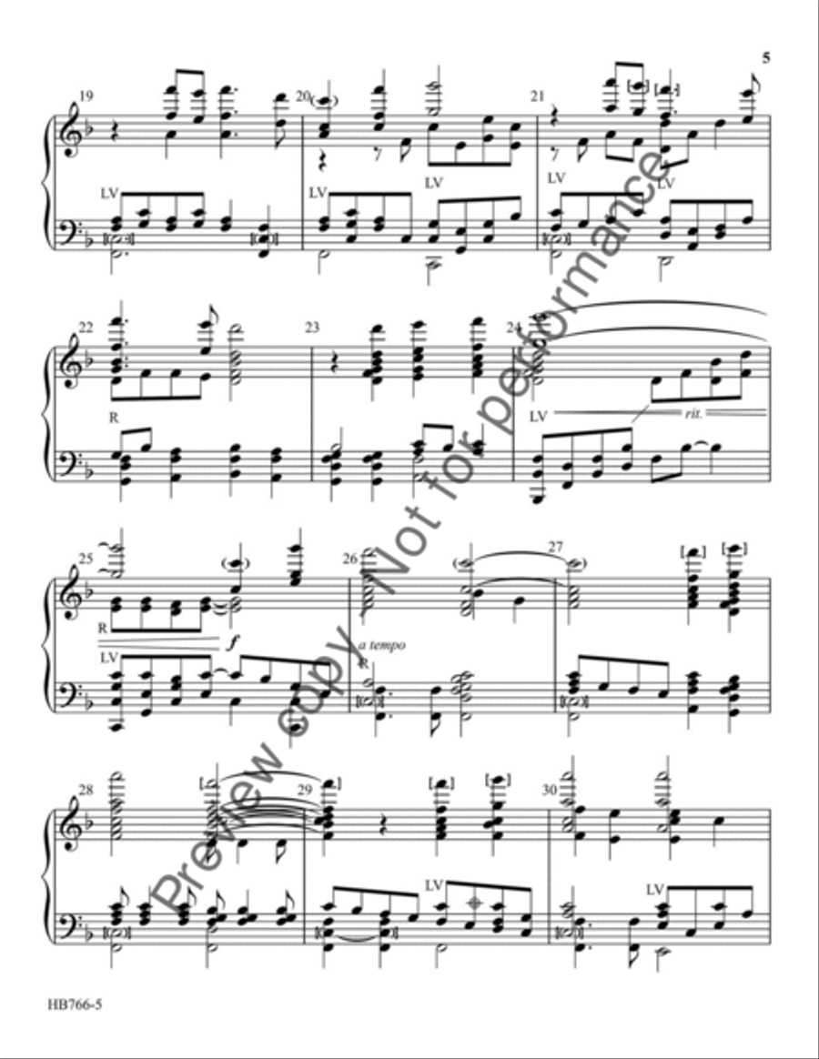 Here I Am, Lord - Eithun 6-Octaves scores gallery preview page 6