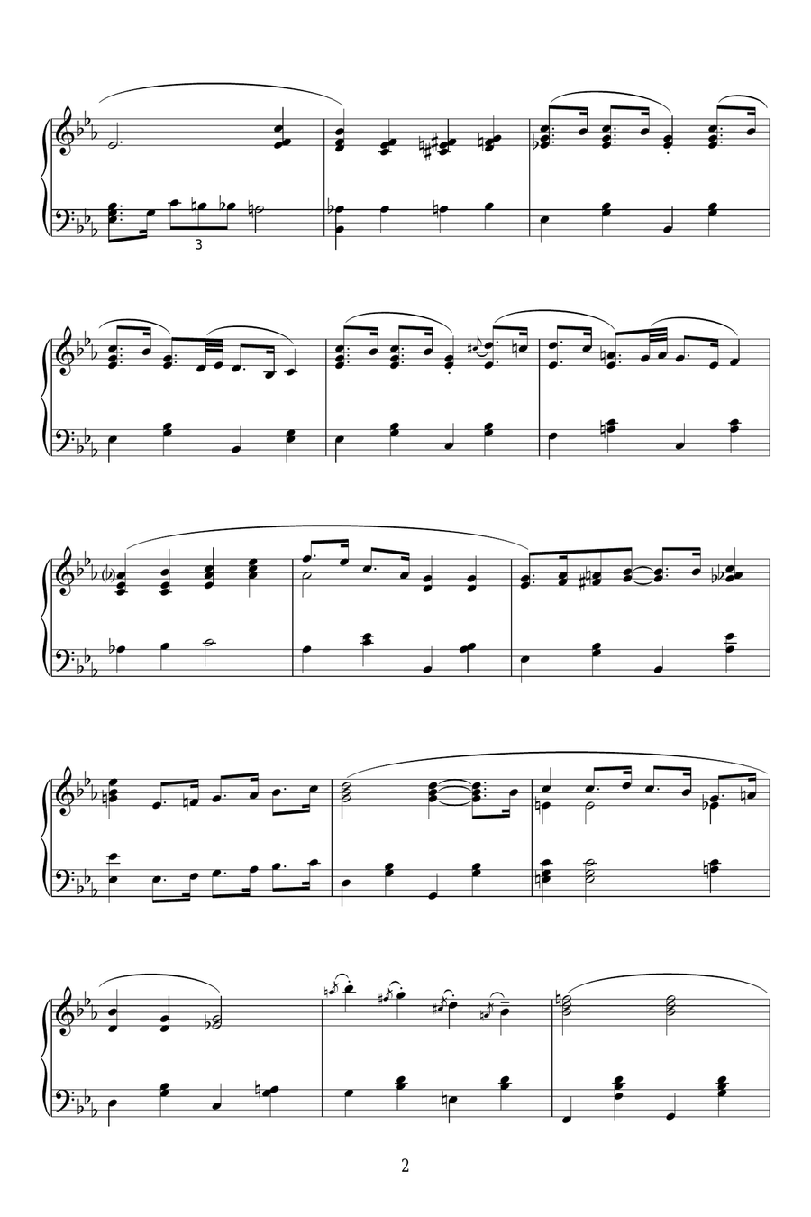 Someone To Watch Over Me (from Oh, Kay!) Piano Solo scores gallery preview page 2