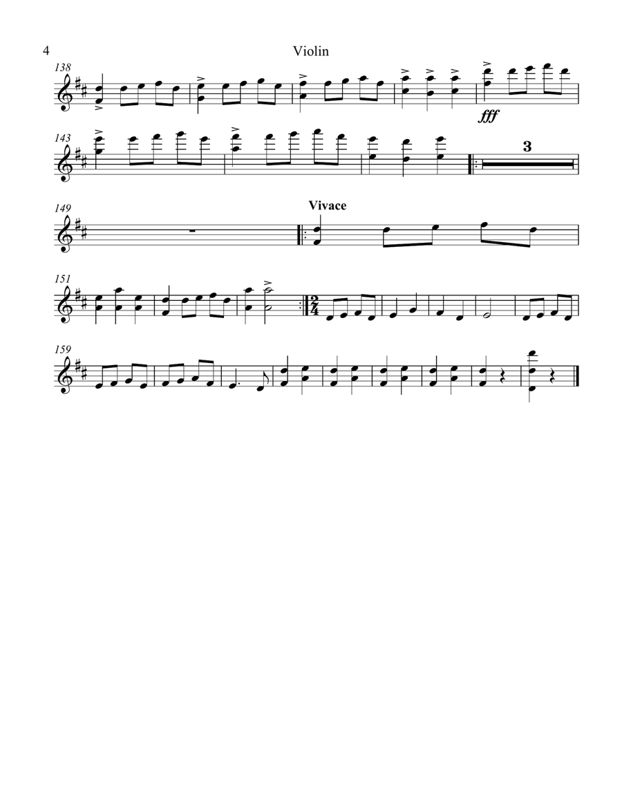 Jota Jota Violin Solo scores gallery preview page 4