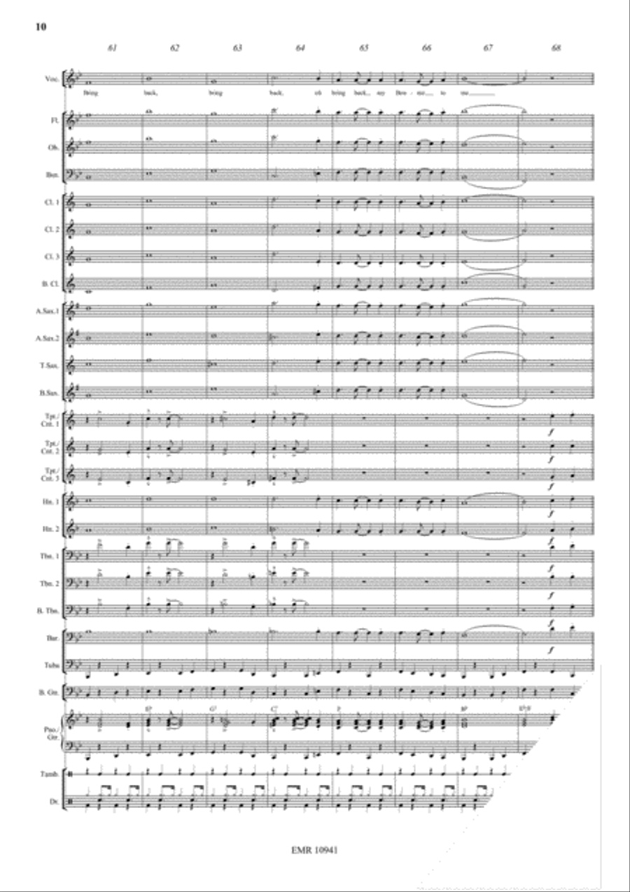 My Bonnie Concert Band scores gallery preview page 10