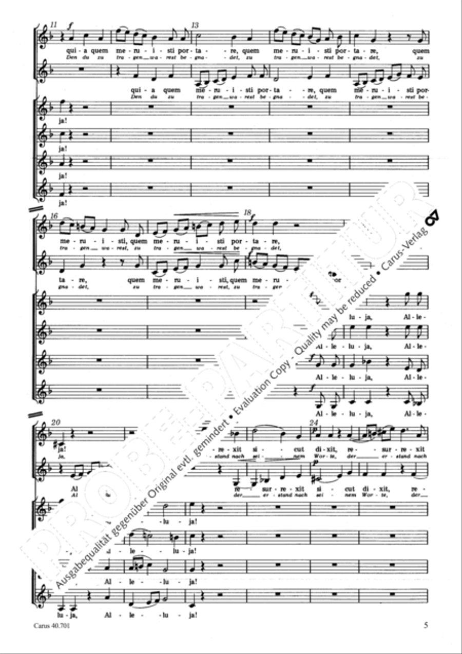 Drei geistliche Chore Choir scores gallery preview page 6