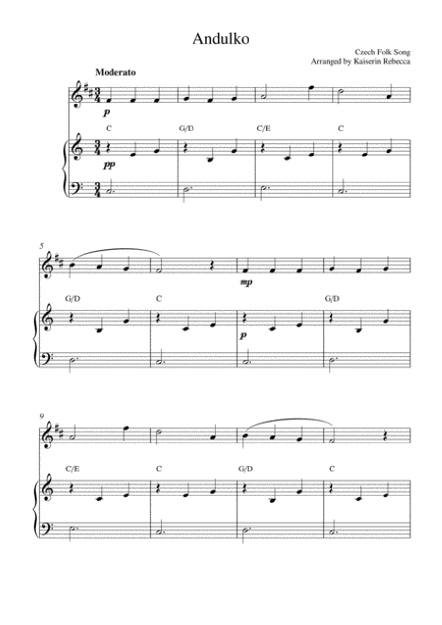 Andulko Tenor Saxophone scores gallery preview page 1