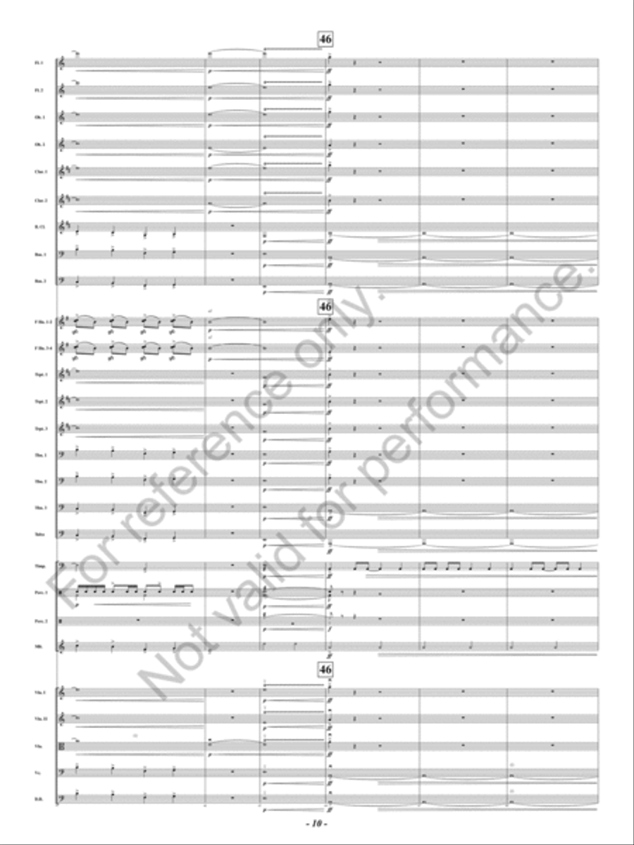 Red Concert Band scores gallery preview page 11