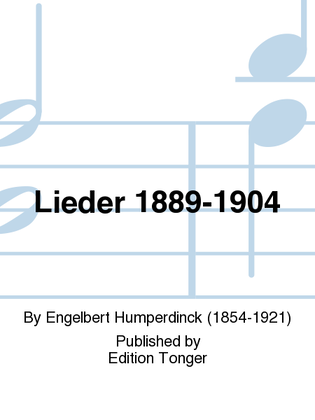 Lieder 1889-1904