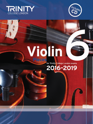 Book cover for Violin Exam Pieces 2016-2019: Grade 6 (score, part & CD)