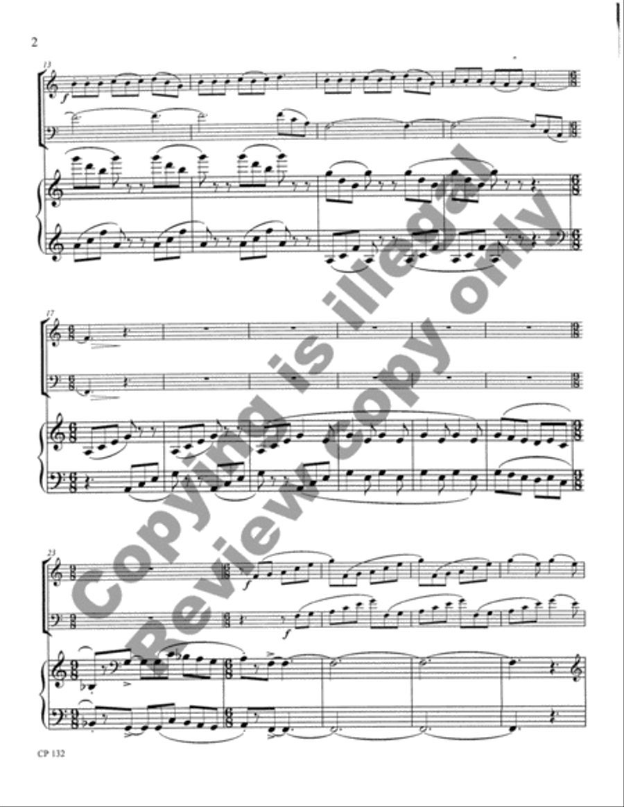 Concert Suite Piano Trio scores gallery preview page 17