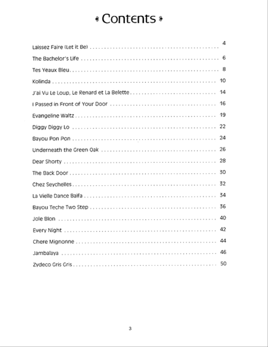 Cajun Spice for Accordion Accordion scores gallery preview page 4