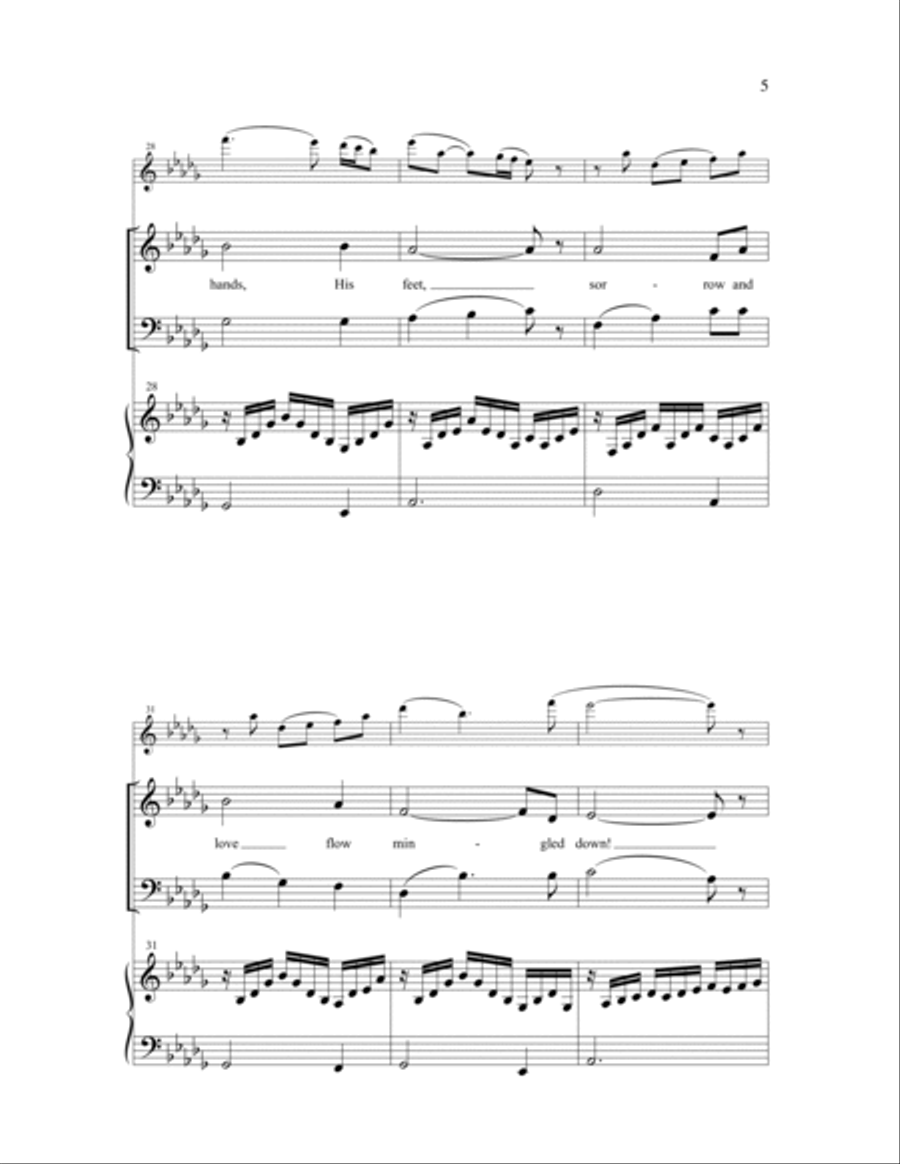 Meditation At The Cross 2-Part scores gallery preview page 4