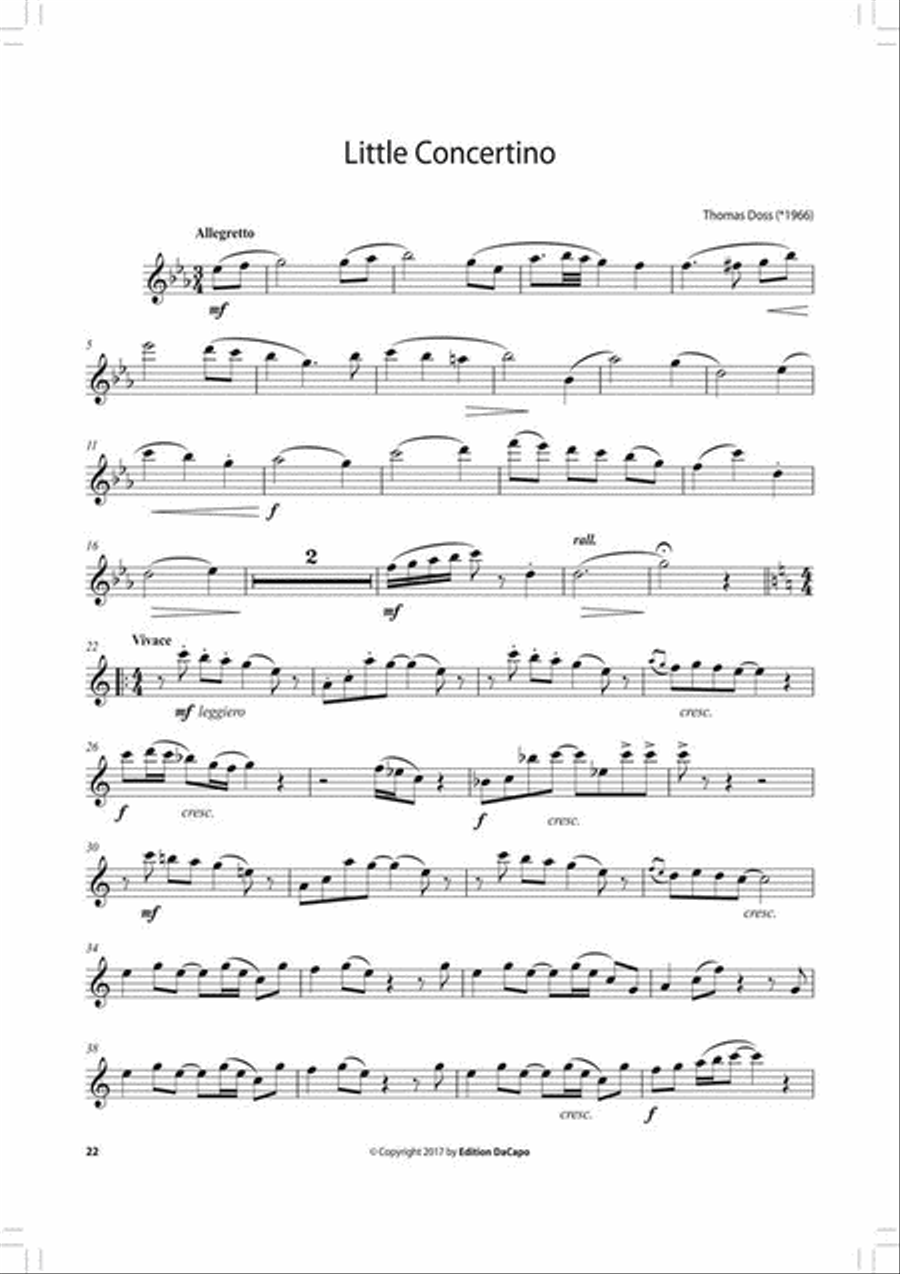 Da Capo Bühnenspaß Bronze - Flöte Flute Solo scores gallery preview page 5