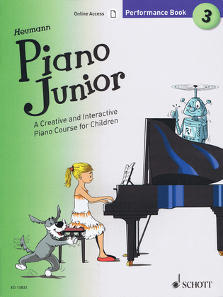 Book cover for Piano Junior: Performance Book 3
