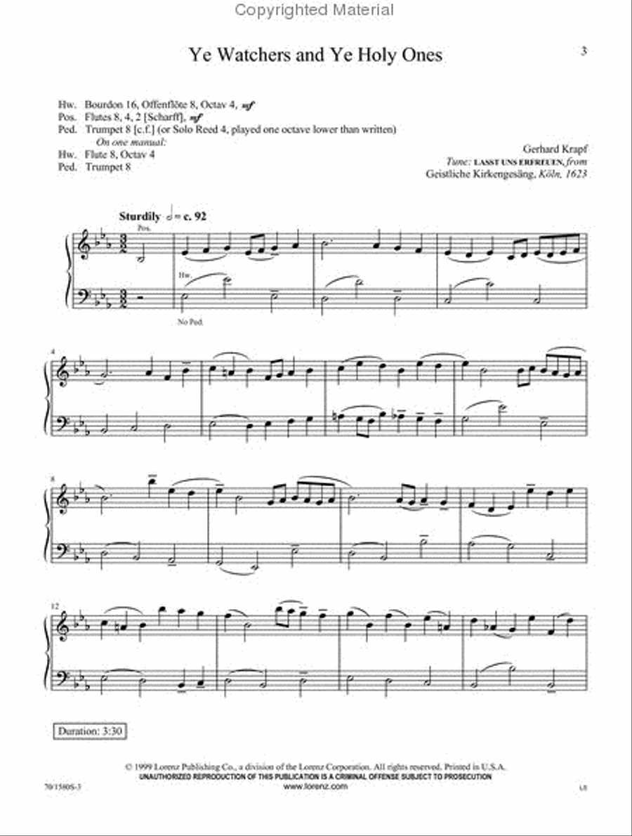 The Organist in Season: Summer Organ Solo scores gallery preview page 2