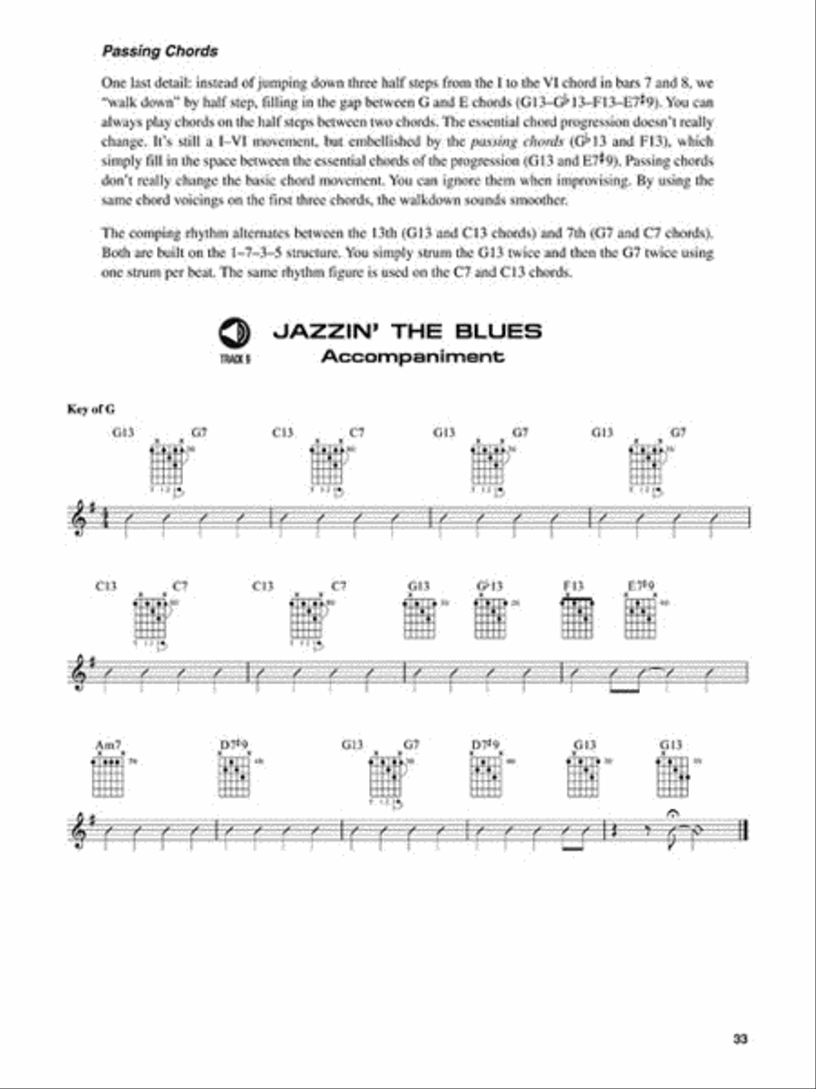 Jazzin' the Blues Electric Guitar scores gallery preview page 4