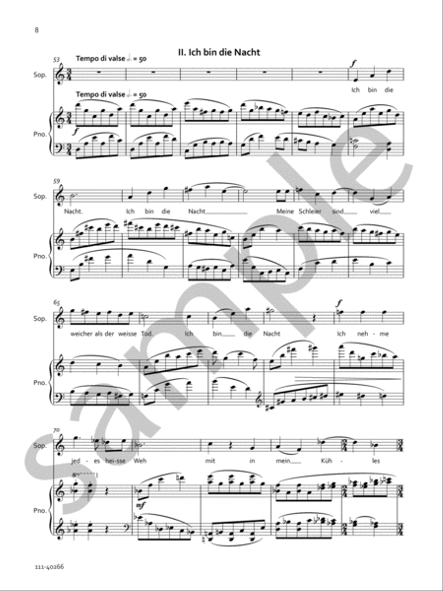 Songs of Innocent Love Chamber Music scores gallery preview page 6