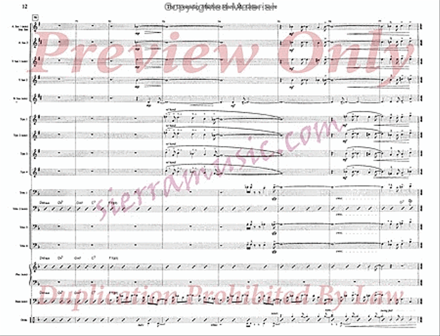 The Doomsday Machine Meets Mr. Gelato Jazz Ensemble scores gallery preview page 13