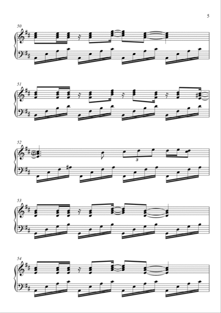 Englishman In New York Englishman In New York Piano Solo scores gallery preview page 5
